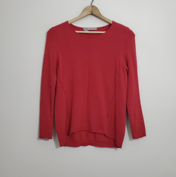 360 Cashmere Sweaters - 360 Cashmere Solid Red Cashmere Sweater